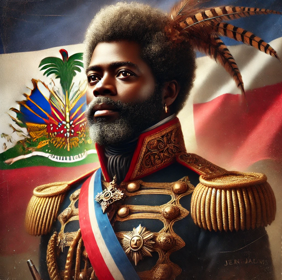 Portrait de Jean-Jacques Dessalines, leader révolutionnaire haïtien