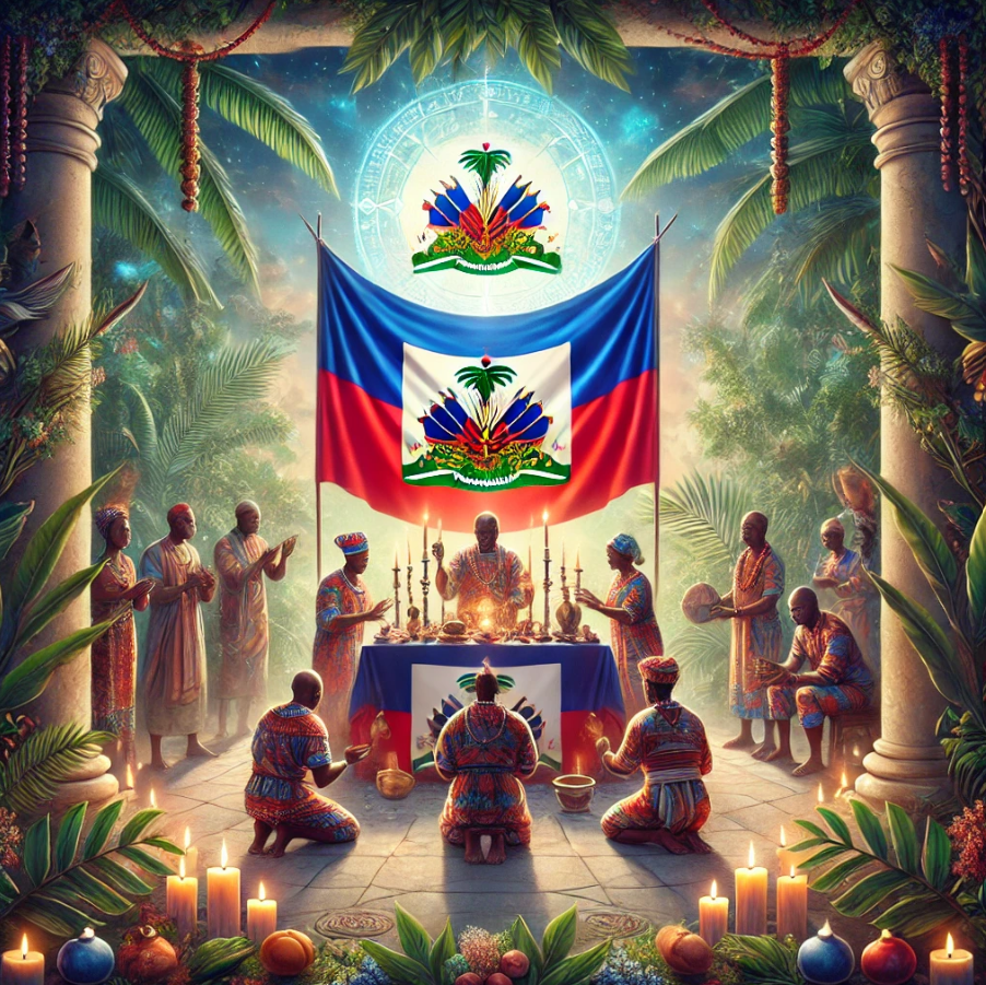 Image illustrant le Vodou Haïtien : Un Héritage Spirituel Unique
